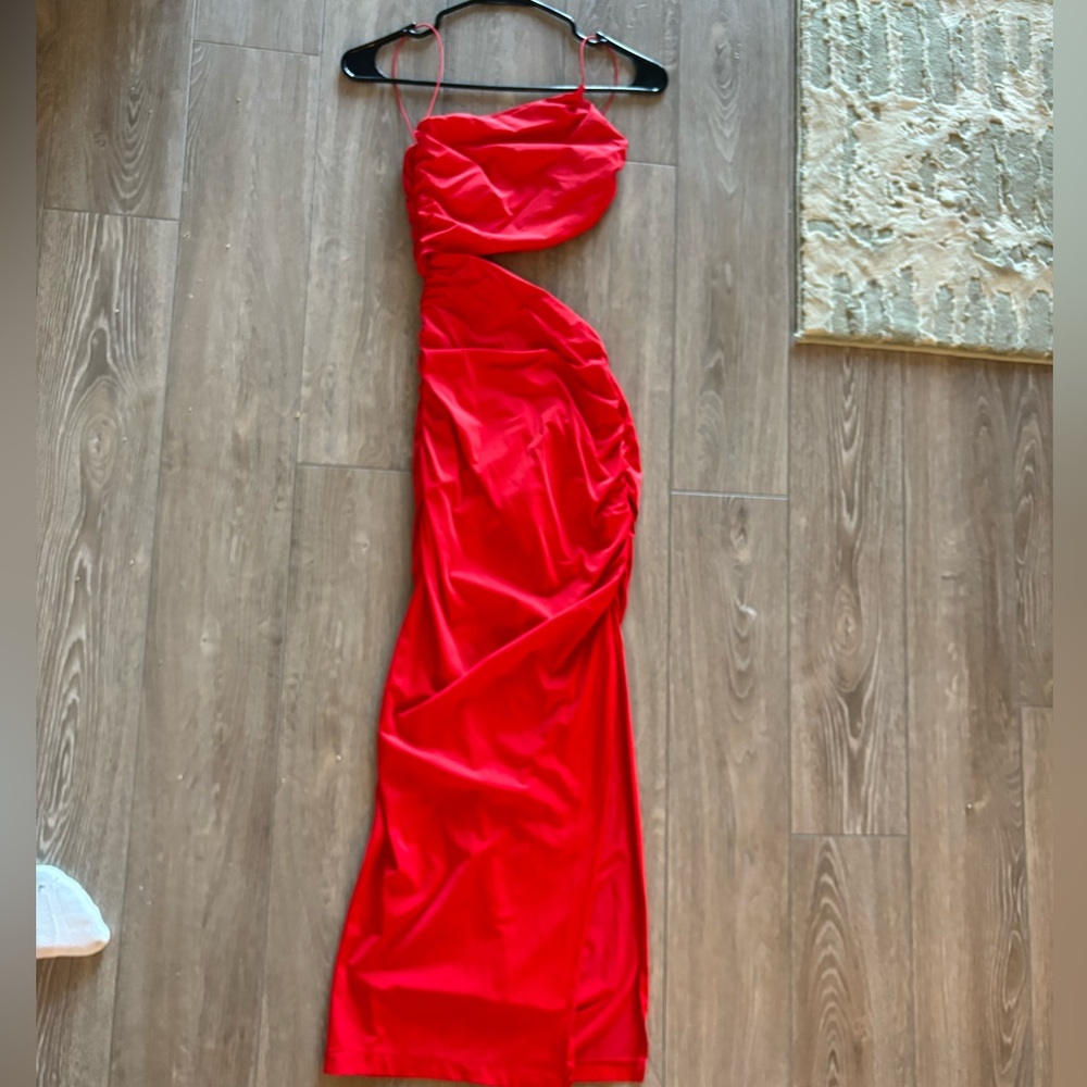 Zara Red Maxi Dress